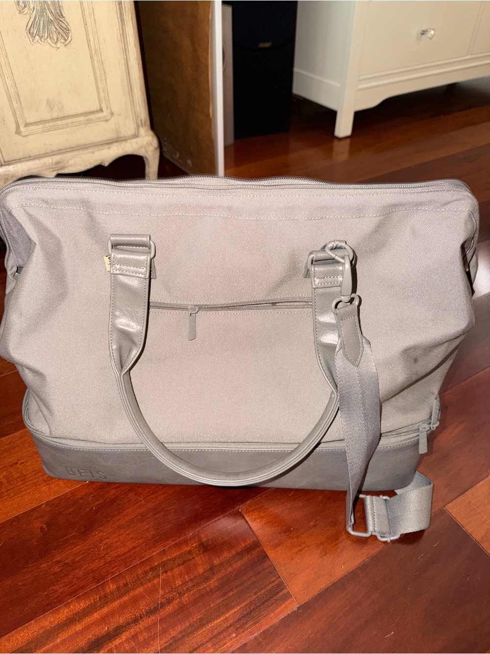 BEIS The Weekender in Light Gray - Picture 2 of 6